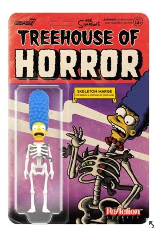 The Simpsons Treehouse Of Horror Skeleton Marge